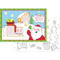 Creative Converting 14" x 10" Christmas Activity Placemats PK96, 96PK 353006